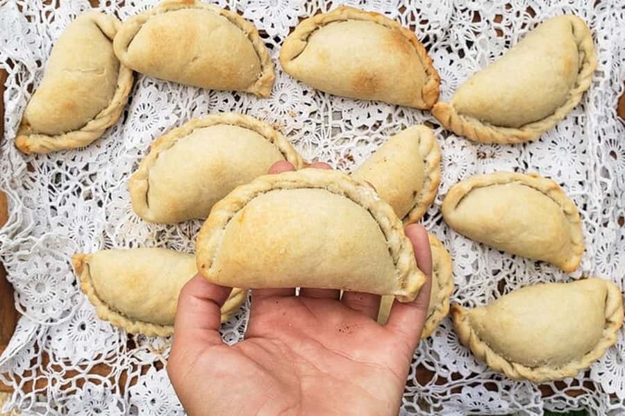 Argentinian Empanadas Cooking Experience in Palermo, Bs As - Making the dough and shaping the empanadas