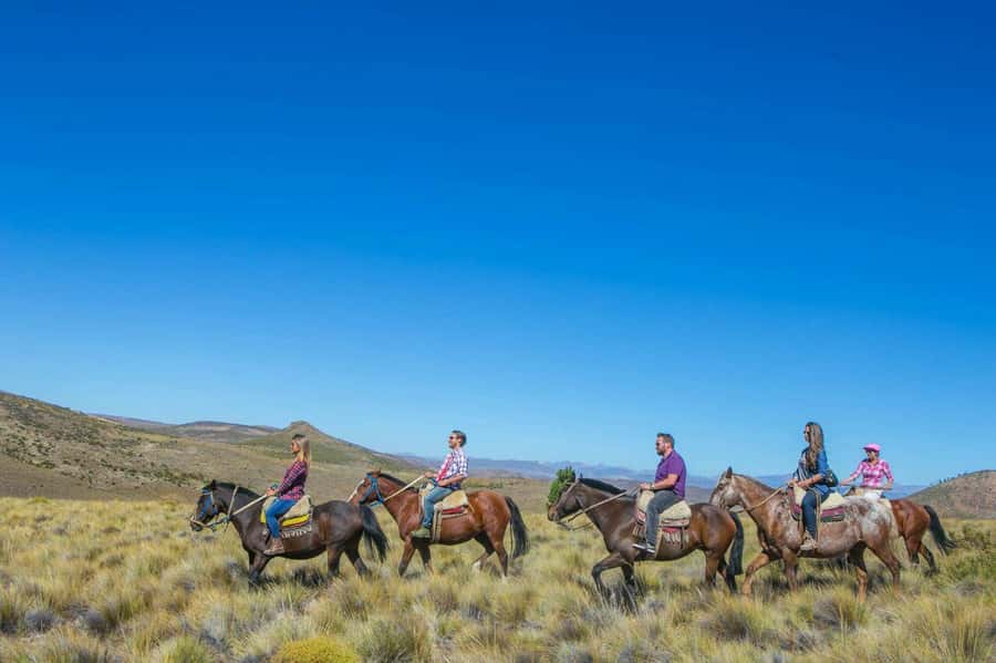 Bariloche: Guided horseback rides in the Patagonian steppe - Leaving Bariloche for La Fragua