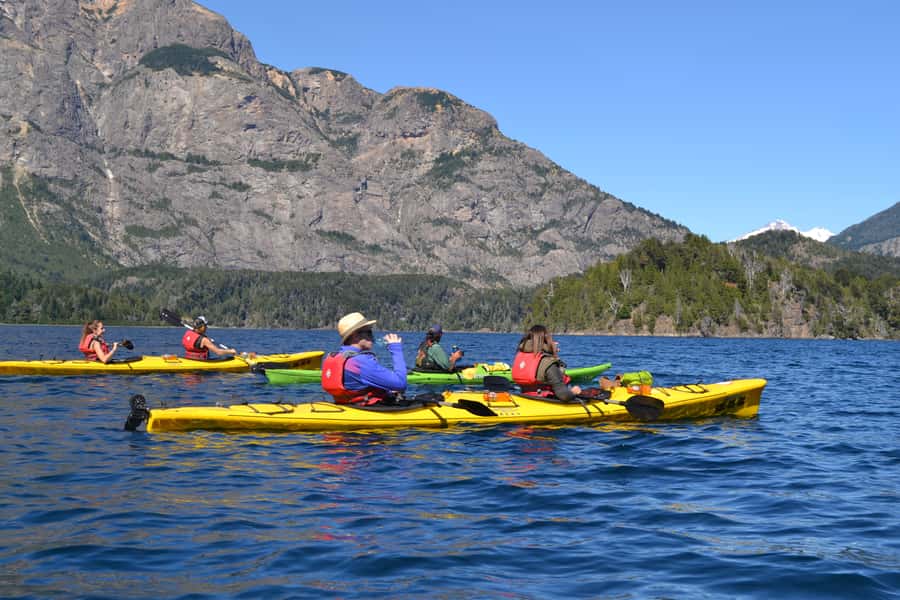 Bariloche: Half Day Kayak to Nahuel Huapi or Moreno Lakes - Getting ready for the water