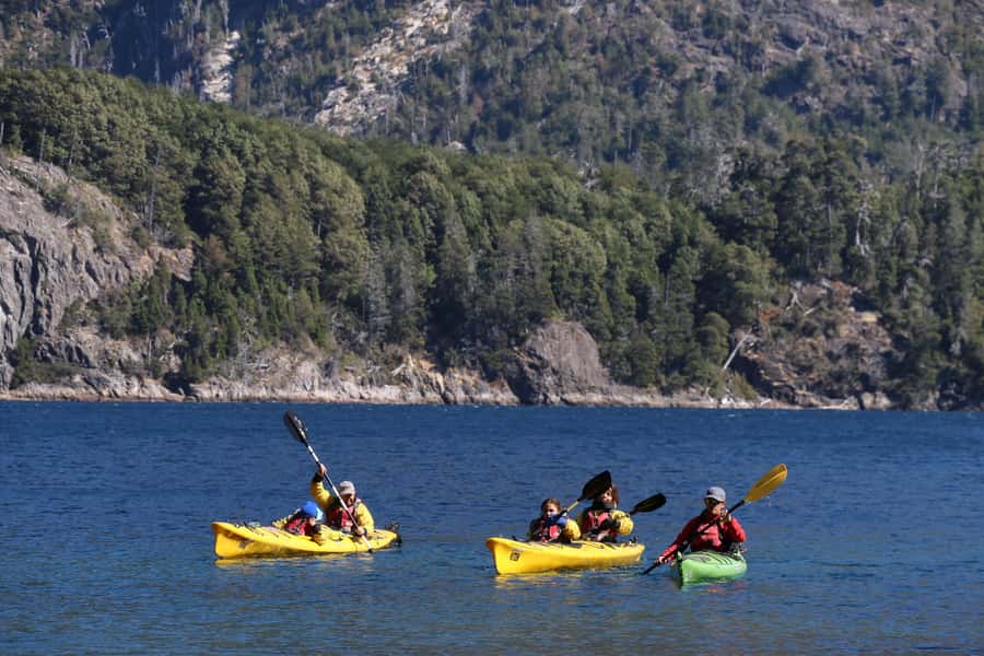 Bariloche: Half Day Kayak to Nahuel Huapi or Moreno Lakes - The drive through Circuito Chico
