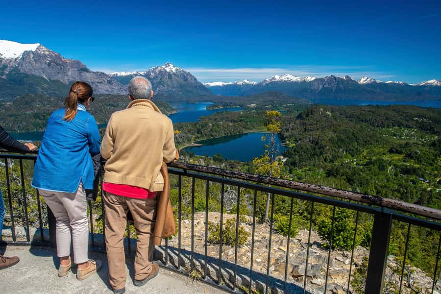 Bariloche: Half-Day Small Circuit Tour with Mount Campanario - Av. Bustillo turns the ride into sightseeing