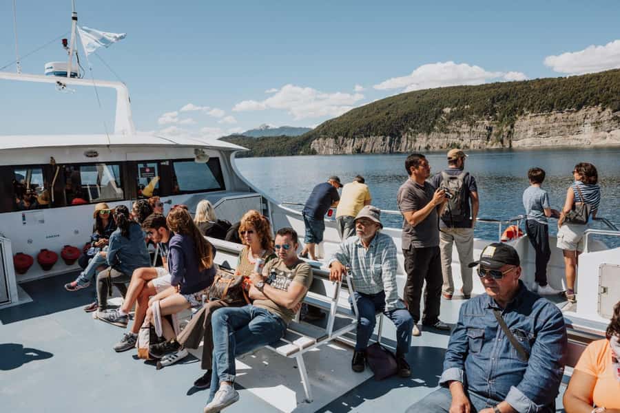 Bariloche: Victoria Island and Arrayanes Forest Navigation - The First Catamaran Ride Across the Lake