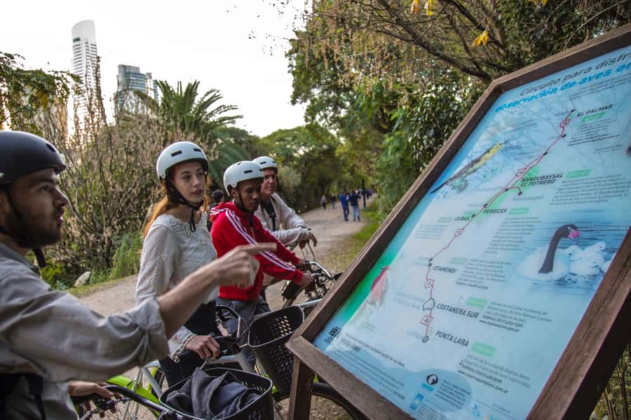 Buenos Aires: Full Day Bike Tour with Lunch - Palermo parks, lakes, and the final run to Congress