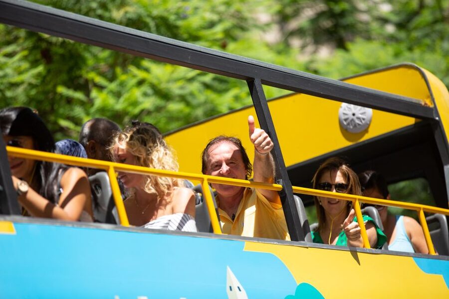 Buenos Aires Hop-On Hop-Off Bus and Exclusive Benefits - Recoleta brings grand buildings and quieter streets