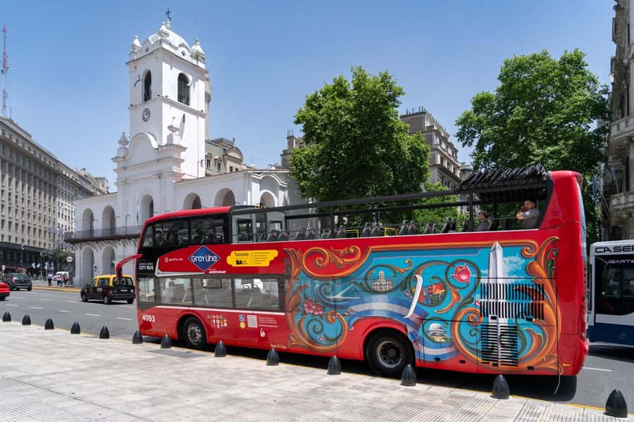 Buenos Aires: Hop-On Hop-Off City Bus Tour - Puerto Madero, the riverfront, and central Buenos Aires