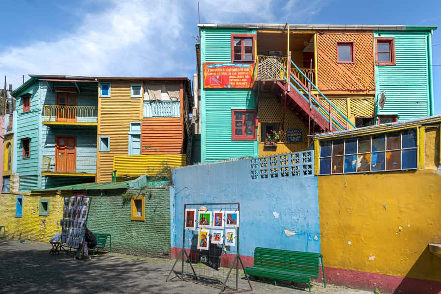 Buenos Aires: La Boca Guided Walking Tour in English - Conventillos and the story behind the color