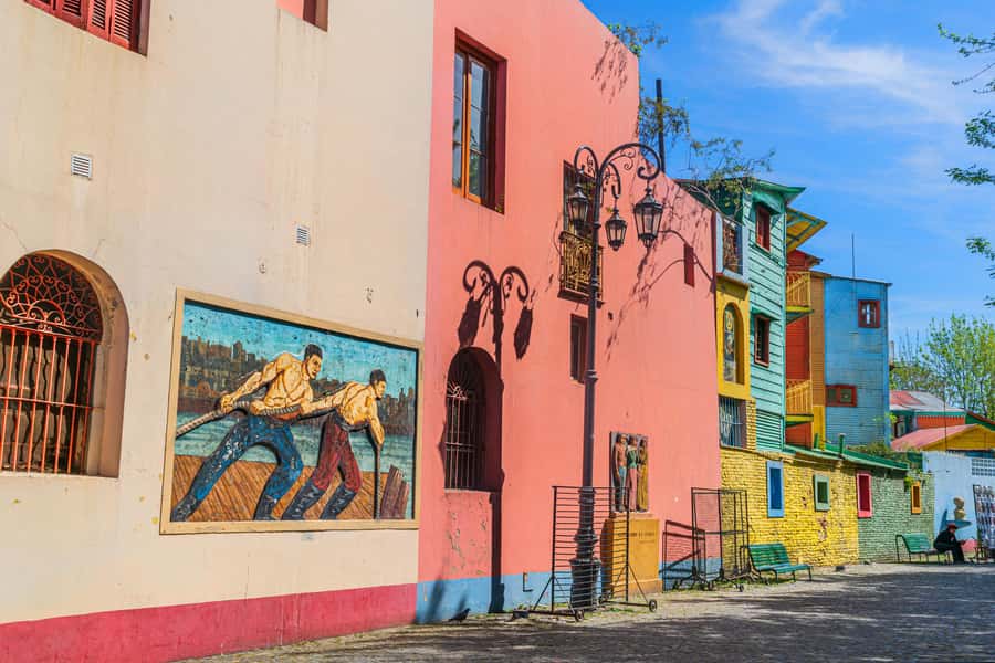 Buenos Aires: La Boca Guided Walking Tour in English - The Puente Transbordador and riverside views