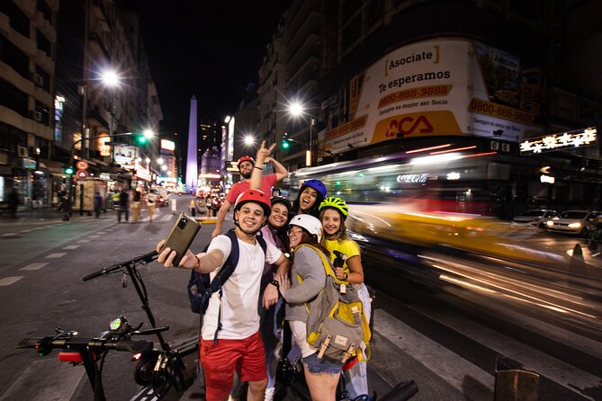 Buenos Aires Night Tour on Electric Scooter - Puente de la Mujer: the best pause of the evening