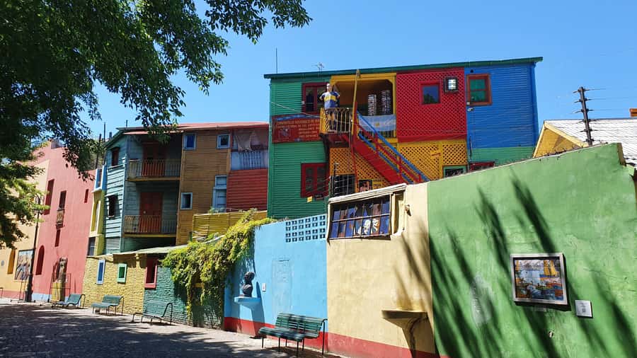 Buenos Aires Private Custom City Tour - La Boca and Caminito, color with a complicated past