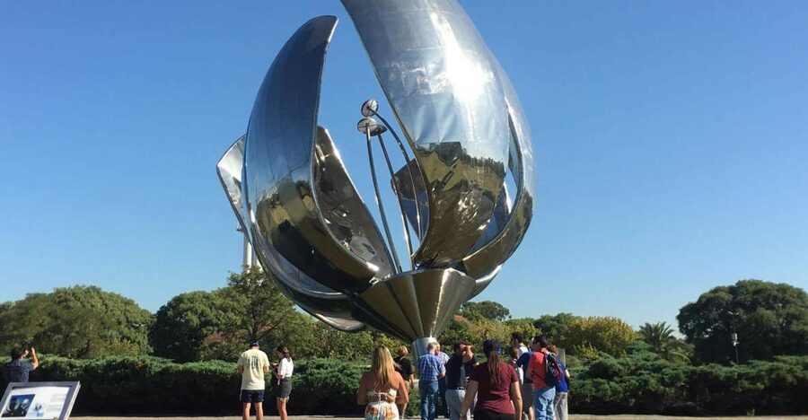 Buenos Aires:Small Group Tour AM & Sunset Open Bar Cruise PM - Avenida 9 de Julio, Colon Theater, and the Obelisk