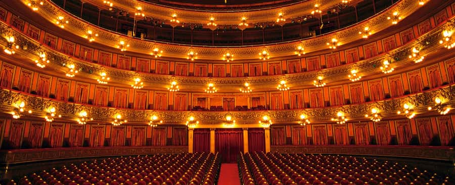 Buenos Aires: Teatro Colon Guided Tour - The chandelier and Soldi’s ceiling frescoes