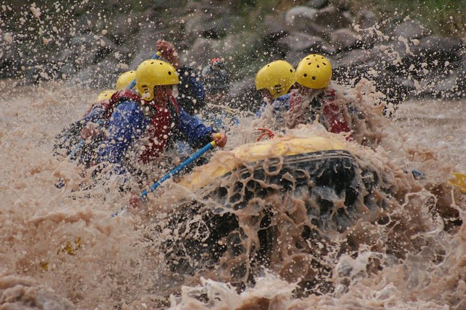 Cacheuta Hot Springs Park + Intermediate Rafting - A long Mendoza day in the Andes foothills