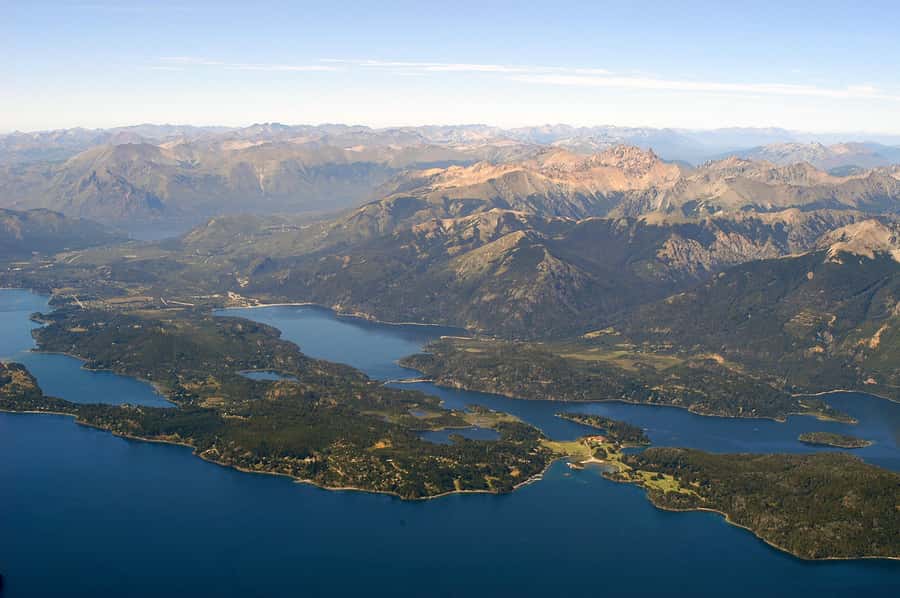 Chico Circuit and Cerro Campanario - Leaving Bariloche along Avenida Bustillo