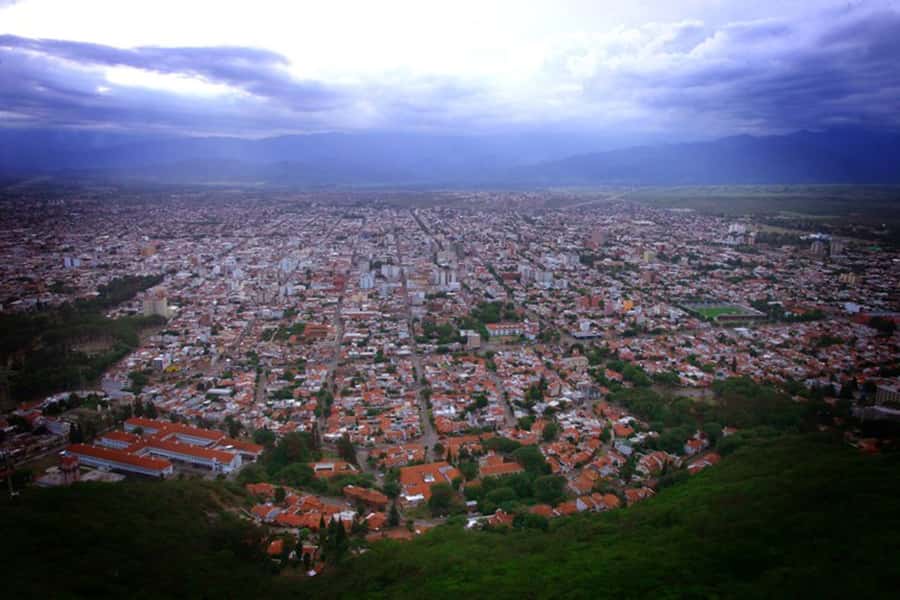 City Tour Salta and San Lorenzo - Riding up Cerro San Bernardo for Salta views