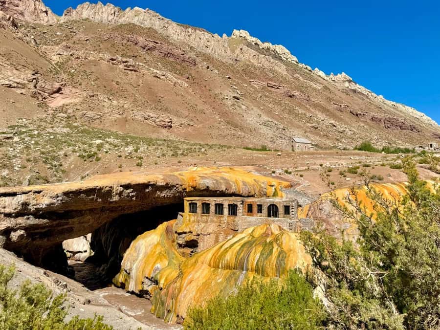 Classic Aconcagua Day Tour - Puente del Inca, the day’s most unusual sight