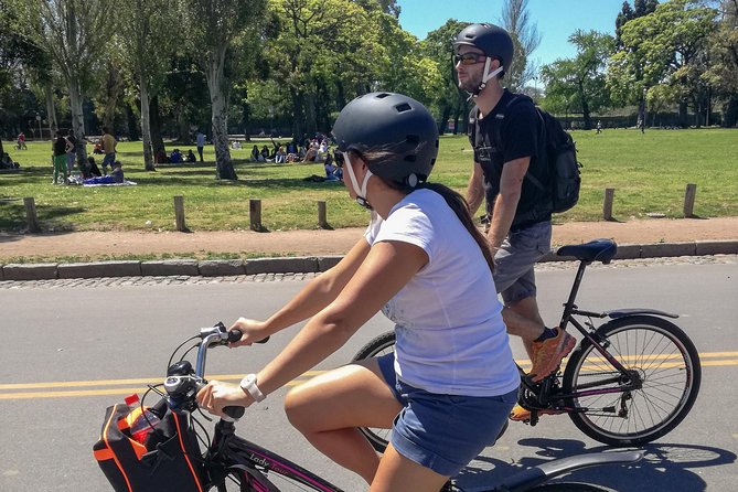 Cultural Experience by Bike around Palermo and Recoleta Max 6 ppl - Rosedal de Palermo and a quiet photo break