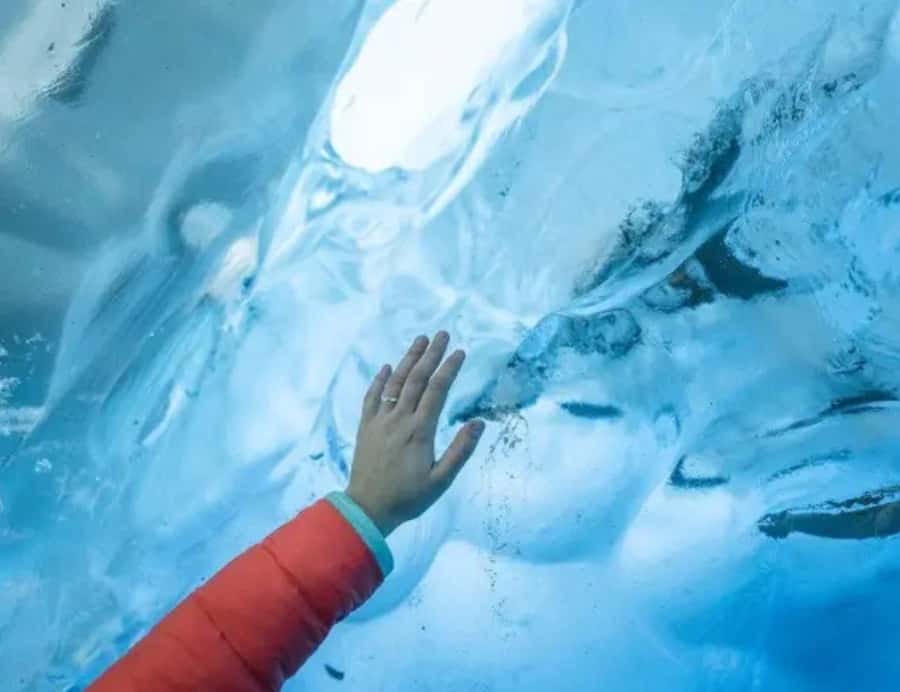 El Calafate: "Perito Moreno Glacier with the Tour - Blue Safari". - Returning by boat for the ice-wall view