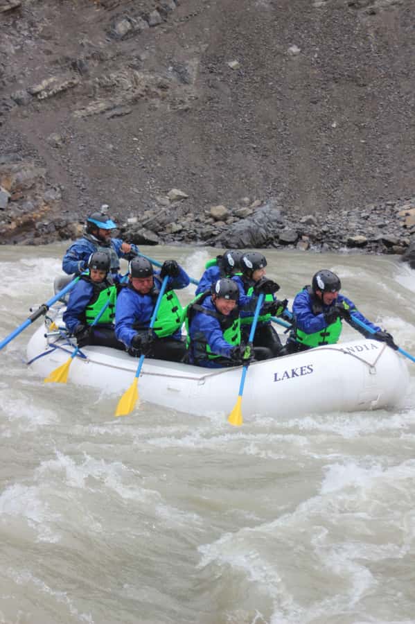 El Chalten: Rio de las Vueltas and Patagonia Rafting - What the cold-water gear really means