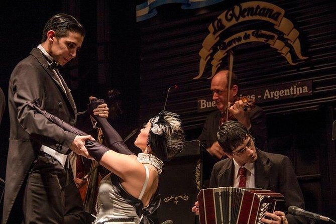 Entrance Ticket to La Ventana Tango Show with Optional Dinner - Choosing admission or the dinner package
