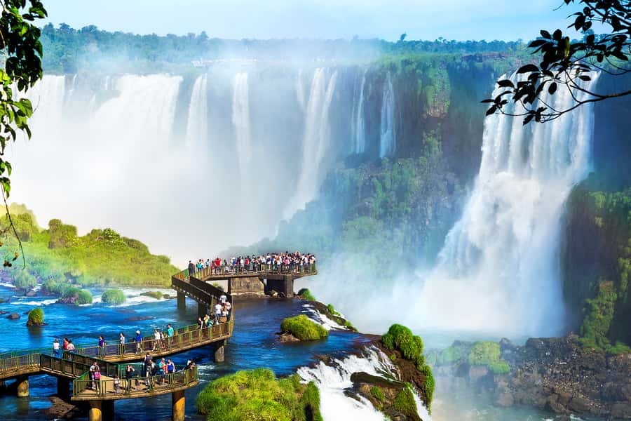 Explore Iguazu Falls in Brazil: An Unforgettable Experience - The glass-window elevator viewpoint