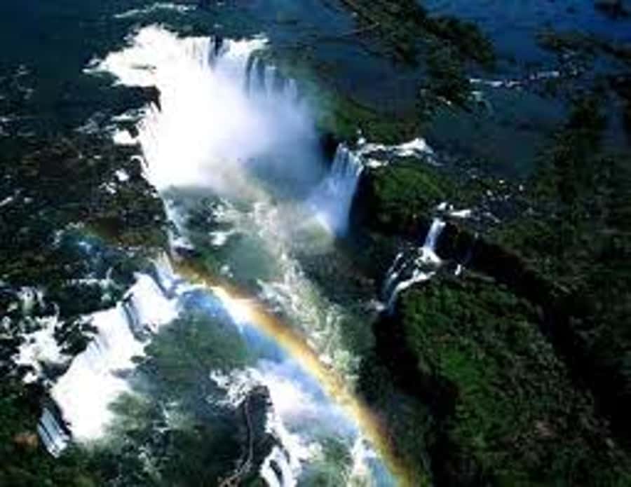 From Argentina: Iguazu Falls Brazil Side & Itaipu Dam - The 1,200-meter route through Iguaçu National Park
