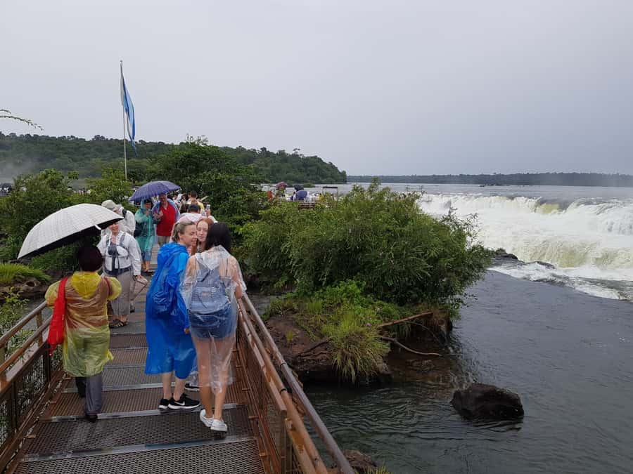 From Foz do Iguaçu: Iguazú Falls Boat Ride Argentina - The Great Adventure boat ride and the famous soaking