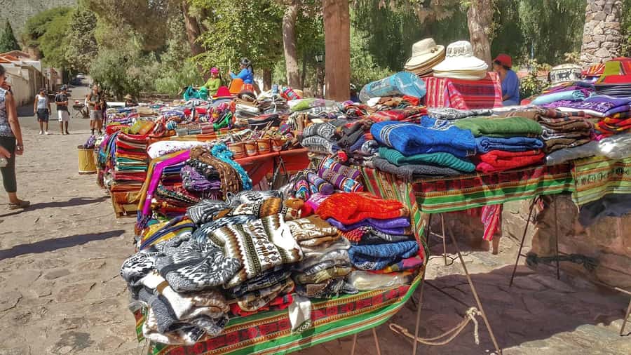 From Jujuy: Day Trip to Quebrada de Humahuaca - The Tropic of Cancer stop