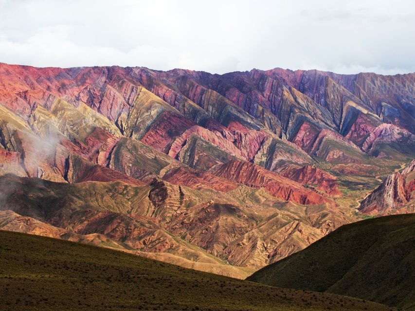 From Jujuy: Serranías de Hornocal with Quebrada de Humahuaca - Humahuaca, lunch, and carnival culture