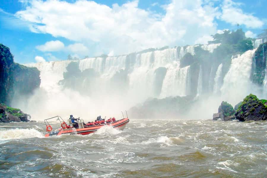 From Puerto Iguazu: Argentinian Iguazu Falls with Boat Ride - The 100-meter jungle descent to Puerto Macuco