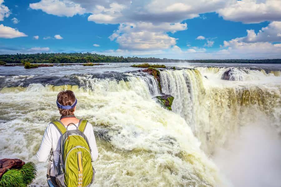 From Puerto Iguazu: Argentinian Iguazu Falls with Ticket - Upper Circuit: broad views with less effort