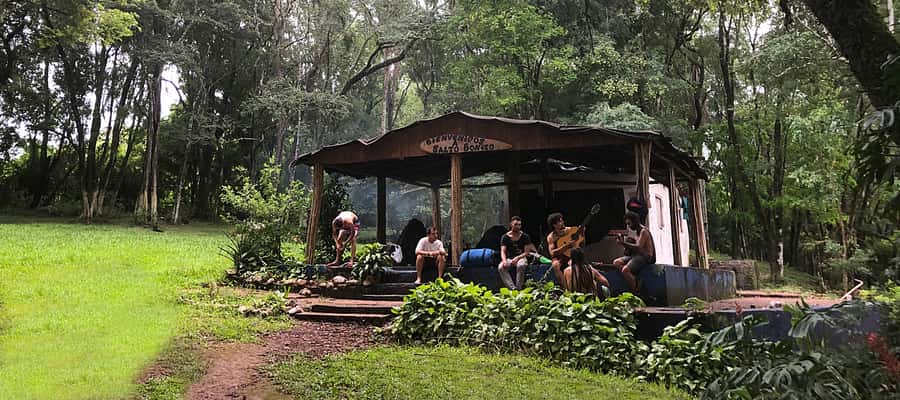 From Puerto Iguazu: San Ignacio Ruins and Wanda Mines Tour - Reading the ruins with a Spanish-speaking guide
