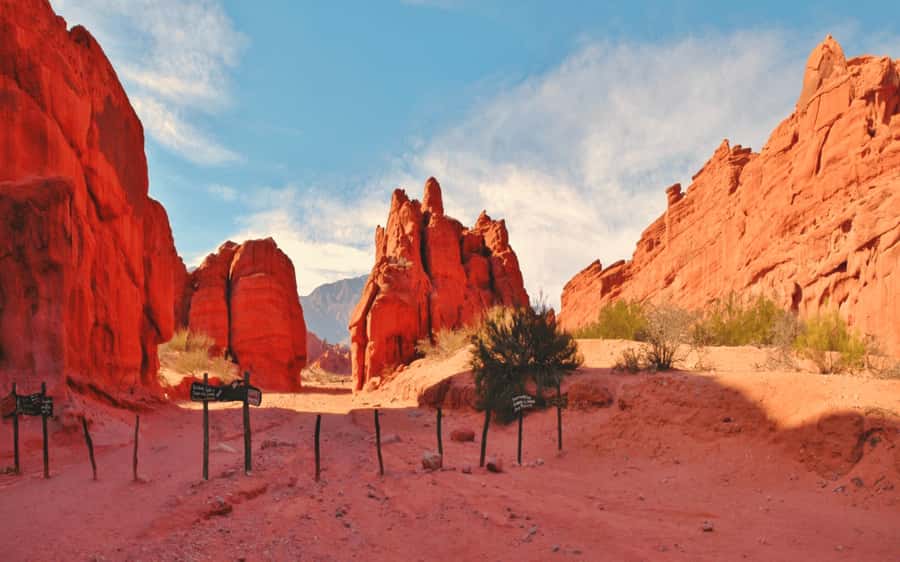 From Salta:Cafayate and the imposing Quebrada de las Conchas - A parade of rock shapes with very little walking