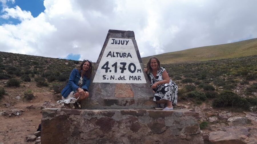 From Salta: Cafayate, Salinas Grandes, & Hornocal Tour - Day two: Purmamarca and the white expanse of Salinas Grandes