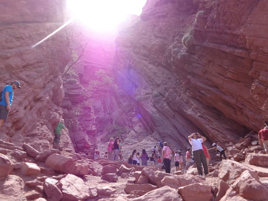 From Salta: Full-Day Tour to Cafayate with Wine Tasting - Alemania and the first red-rock formations