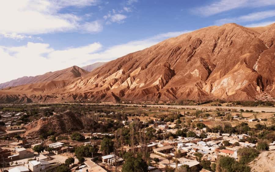 From Salta: Quebrada de Humahuaca, Purmamarca and Tilcara - Two hours in Humahuaca