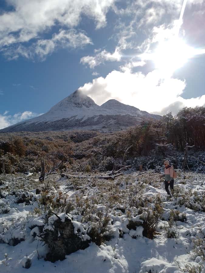 From Ushuaia: Tierra del Fuego Emerald Lagoon Trekking Tour - From Your Hotel to the Trailhead
