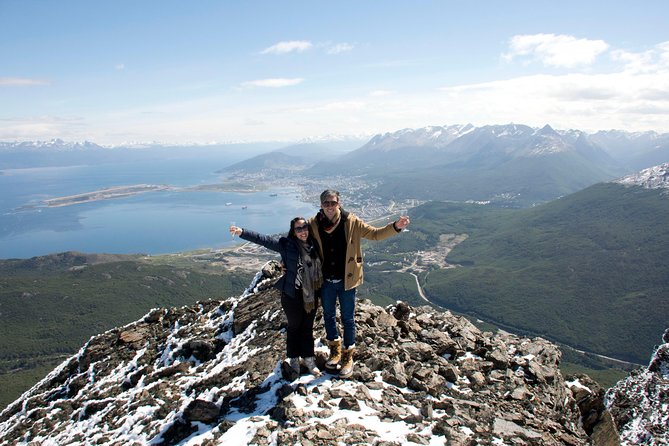 Helicopter Overflight - Landing in the Cordillera - A30 - From the city to a glacier within Ushuaia