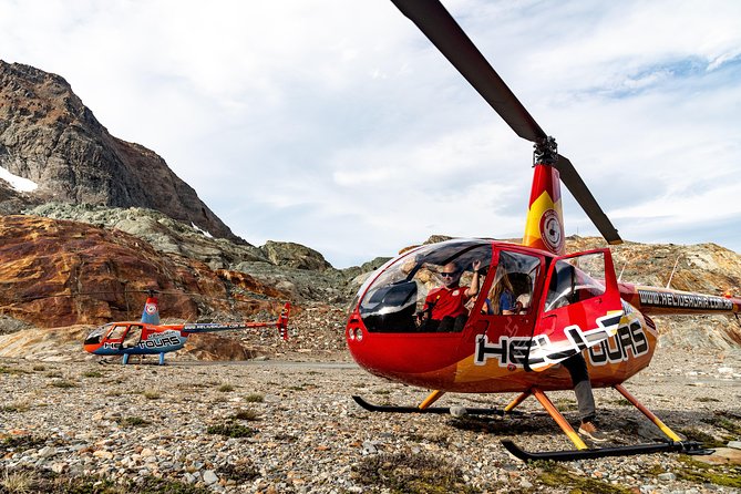 Helicopter Overflight - Landing in the Cordillera - A30 - The Cordillera landing is the heart of the experience