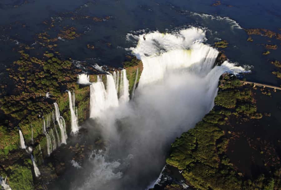 Iguazu Falls Argentinean Side from Puerto Iguazu - Why the Argentine side feels so close
