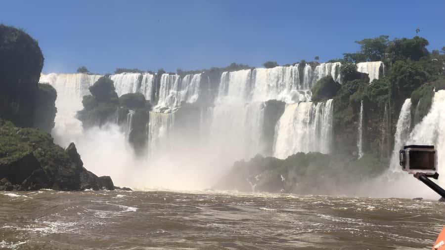 Iguazu Falls: Gran Aventura Boat and Argentinian Falls Tour - The boat ride puts you under the falls