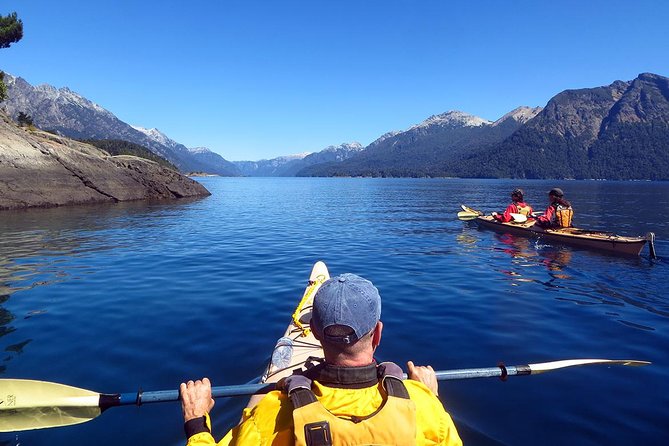 Kayak paddling adventure around Bariloche - Seven Hours on Bariloche’s Mountain Lakes