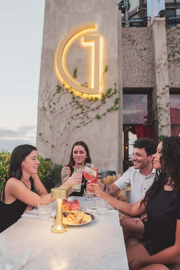 Mendoza Food Safari - 4 Top Restaurants in One Night - Starting at Gómez Rooftop at golden hour