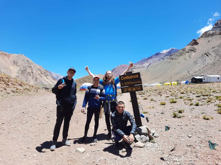 Mendoza: Mt. Aconcagua Confluencia Camp Trekking - A guide who manages the day, not just the trail