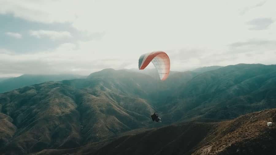 Mendoza: Paragliding Tandem Flight with Instructor - The view from the air