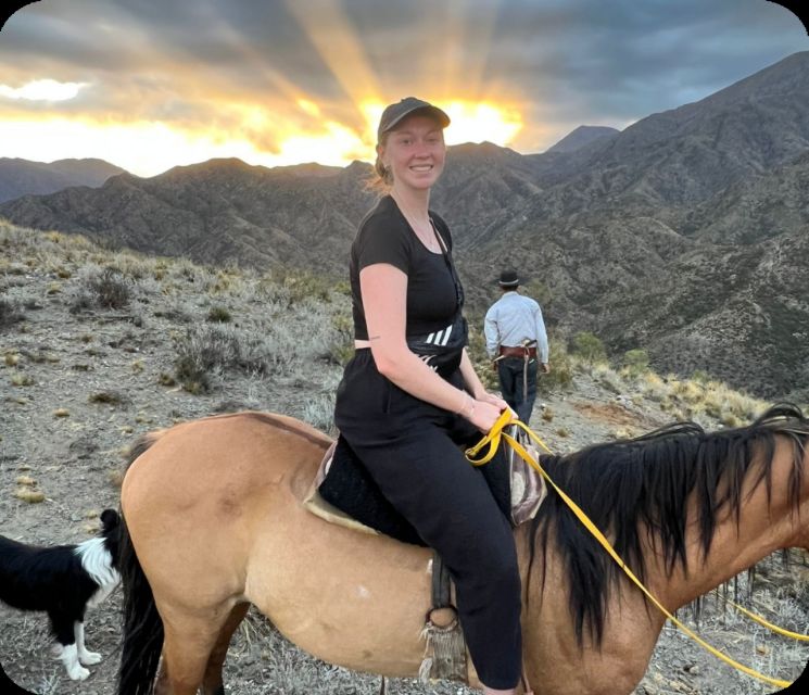 Mendoza: Sunset Horse Back Riding in the Mountains and BBQ - Returning to the Ranch for the Asado
