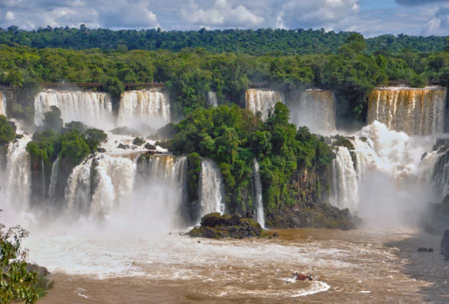 Puerto Iguazu: Argentine Falls & Great Adventure Boat - Physical demands and who should book