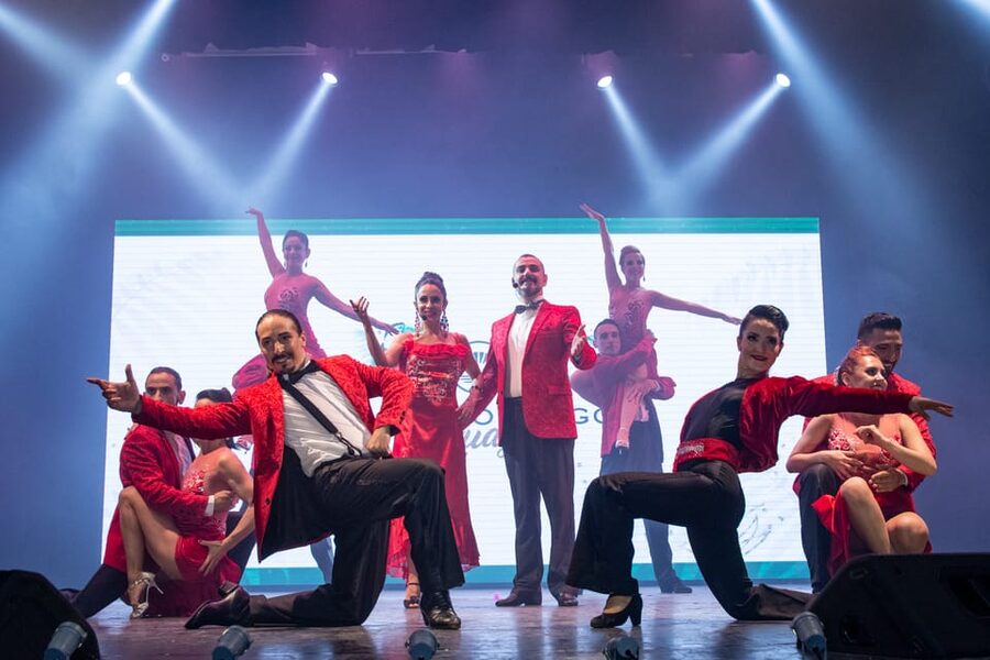 Puerto Iguazu Madero Tango Show - Automatic Seating and the Dining Setup