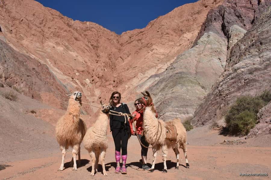 Purmamarca: Hiking with Llamas through multicolored mountains - Walking through Purmamarca’s multicolored mountains
