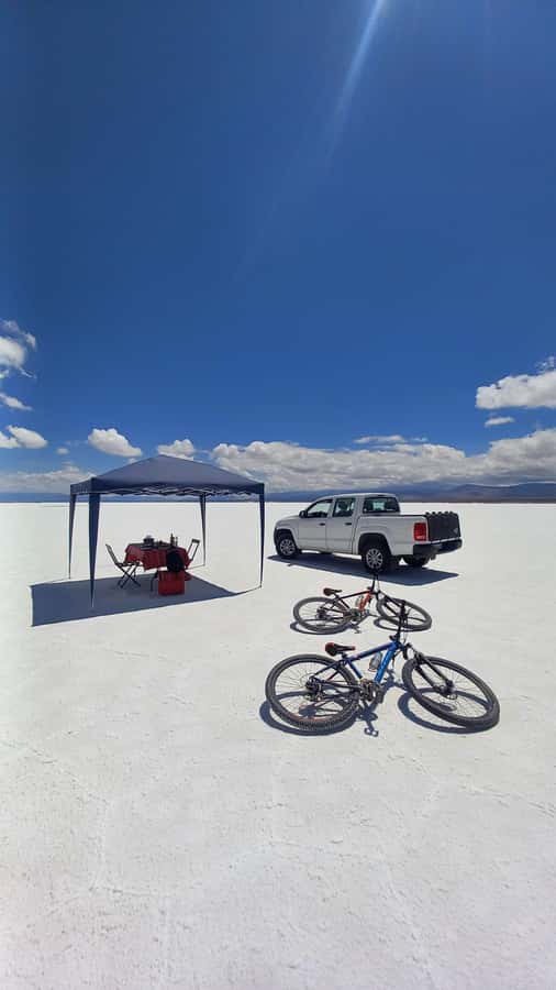 Salinas grandes by bike with lunch - From Purmamarca to La Cuesta de Lipan