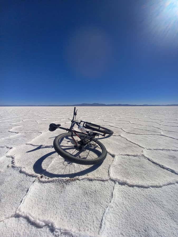 Salinas grandes by bike with lunch - Price and what you receive for $84